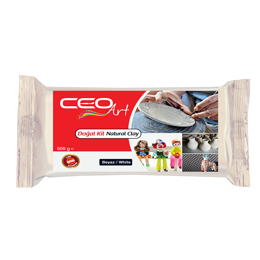 Ceo Art Doğal Kil Beyaz 500 g Suluk Fiyatı
