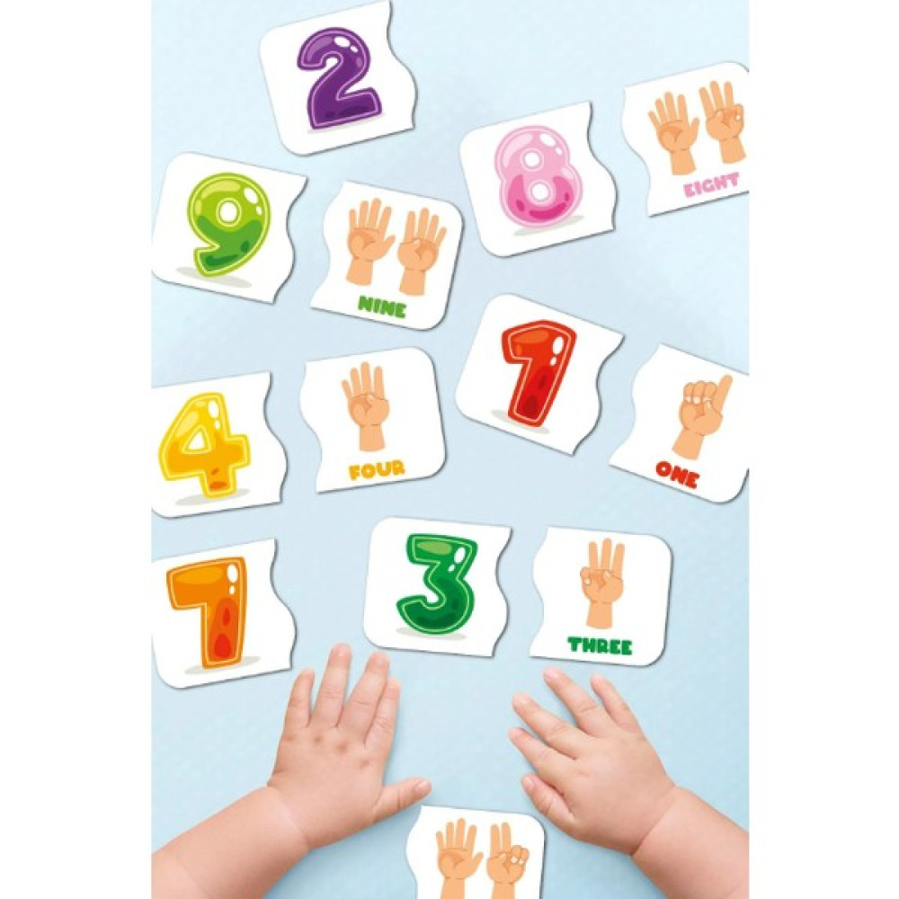 Ceo Design Sayı Eşleştirme Oyunu Ahşap Iki Parçalı Puzzle Okul Öncesi ve Bebek Puzzle Eğitici Oyuncak Eğitici Oyuncak Fiyatı