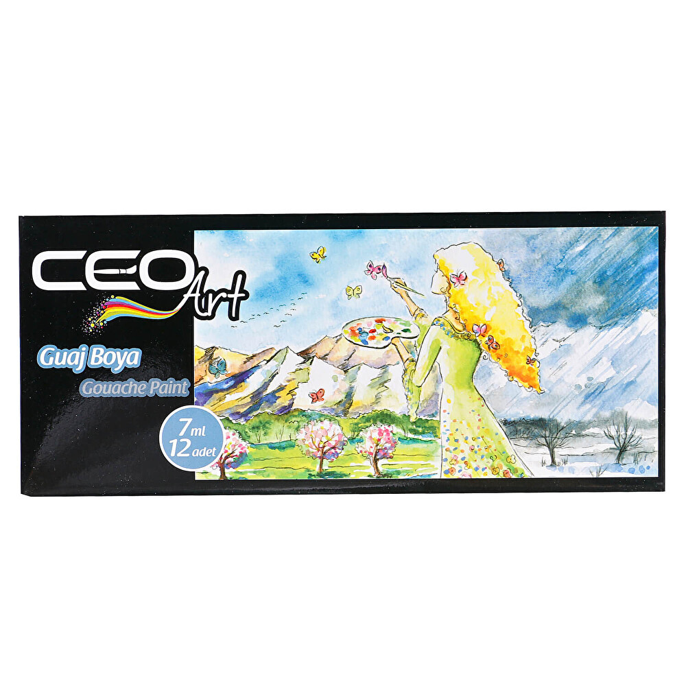 Ceoart Guaj Boya 12 Renk 7 Ml Guaj Boya Fiyatı