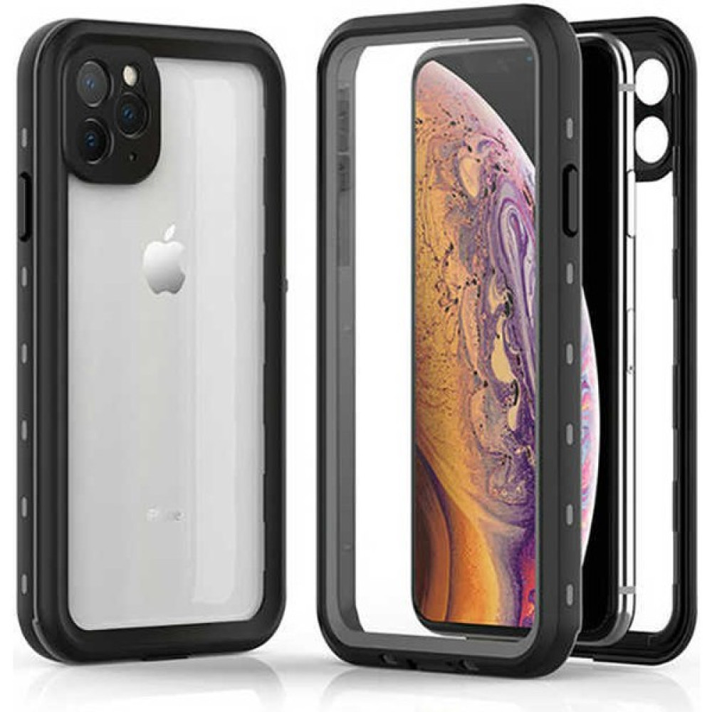 Cep Case Apple iPhone 11 Pro Kılıf Su Geçirmez Anti Shock Tam Uyumlu Kalıp 2 Parça Kılıf - Siyah Cep Telefonu Kılıfı Fiyatı