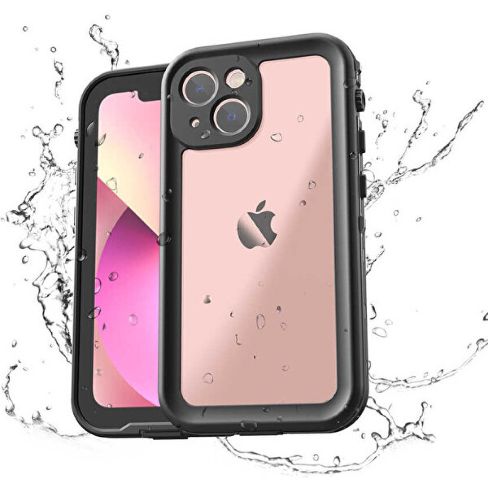 Cep Case Apple iPhone 13 Mini Kılıf Su Geçirmez Anti Shock Tam Uyumlu Kalıp 2 Parça Kılıf - Siyah Cep Telefonu Kılıfı Fiyatı