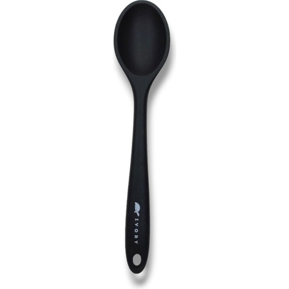 Cep Home Ivory Silikon Yemek Kaşığı (27,5 Cm) 1 Adet - Siyah Çatal / Kaşık / Bıçak Takımları Fiyatı