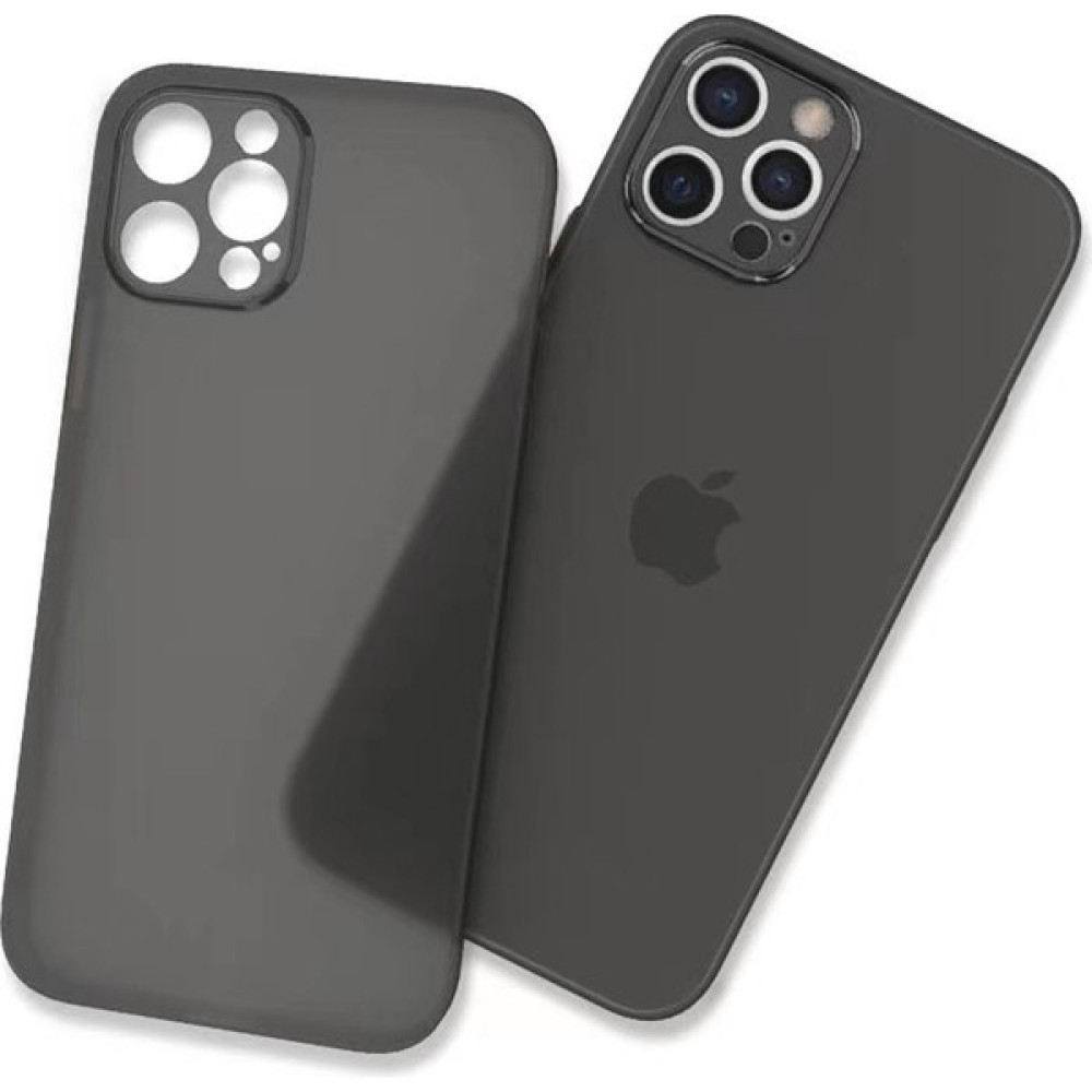 Cep Prime Apple iPhone 14 Pro Max Kılıf Ultra Ince Kamera Koruyuculu Tam Kalıp Hayalet 1.kalite Pp Kapak - Siyah Cep Telefonu Kılıfı Fiyatı