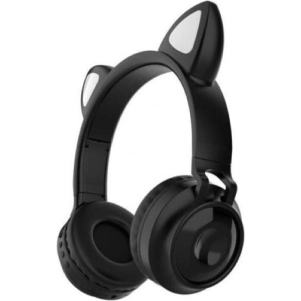 Cepaxesuar Stn-28 Bluetooth 5.0 Kablosuz Kedi Kulak Animasyonlu Kulak Üstü Kulaklık - Siyah Kulak Üstü Kulaklık Fiyatı