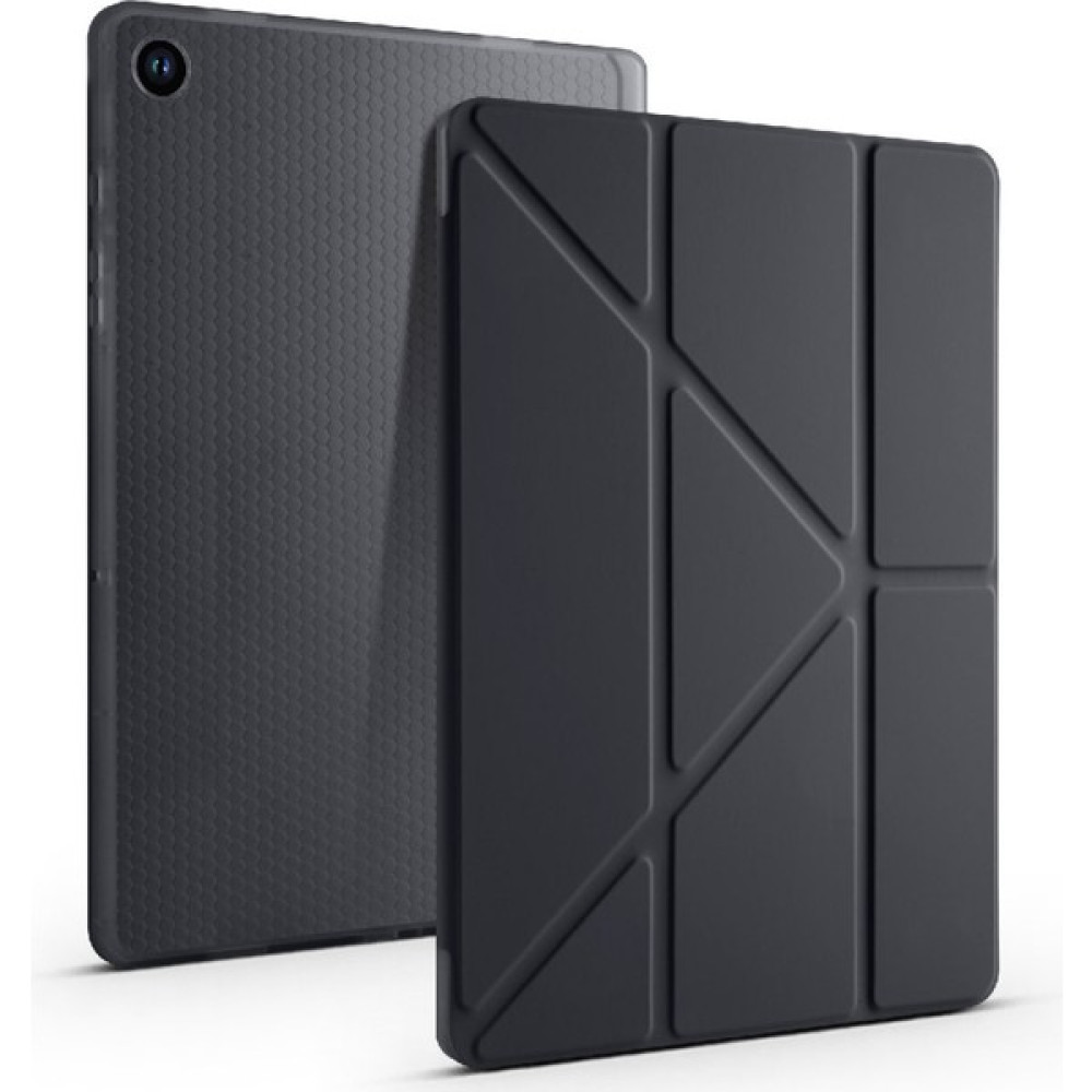 CepLab Samsung Galaxy Tab A9 Plus SM-X210/X215 11 Inç Kılıf Kalem Bölmeli Silikon Smart Cover Tablet Kılıfı - Siyah Tablet Kılıfı Fiyatı