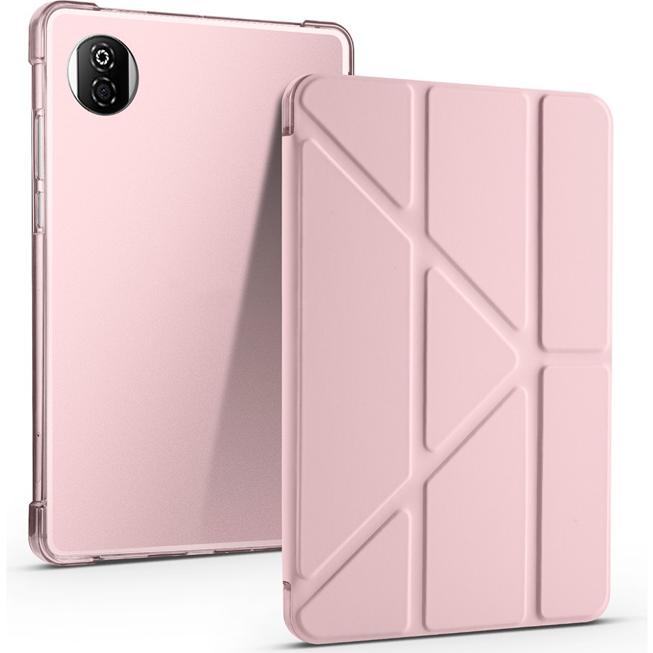 Ceponya Honor Pad X7 8.7 Tablet Kılıf Kalem Bölmeli Standlı Uyku Modlu Lüx Smart Cover - Rose Gold Tablet Kılıfı Fiyatı