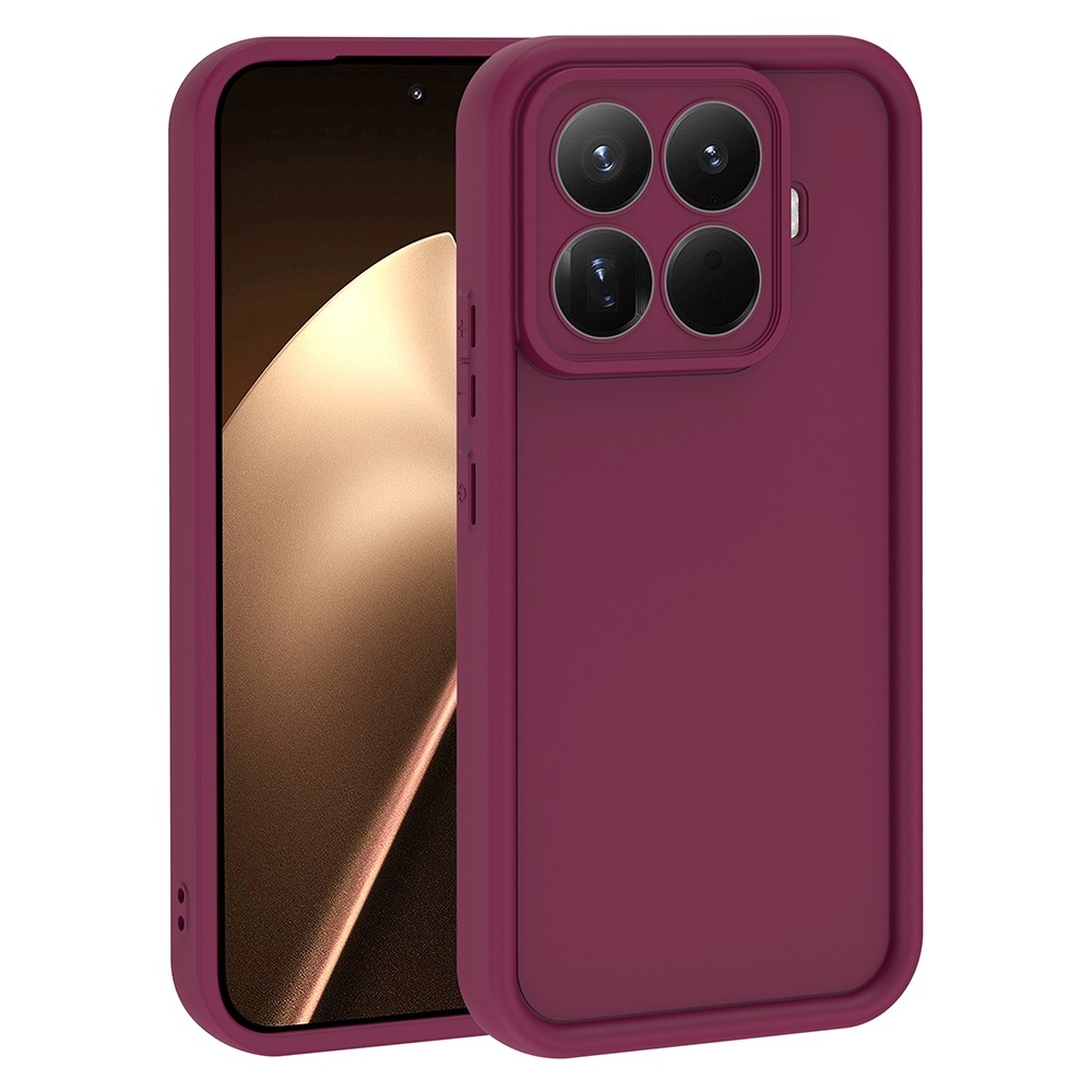 Ceponya Xiaomi 15T Pro Kılıf Kamera Korumalı Ananas Silikon Kapak - Mürdüm Cep Telefonu Kılıfı Fiyatı