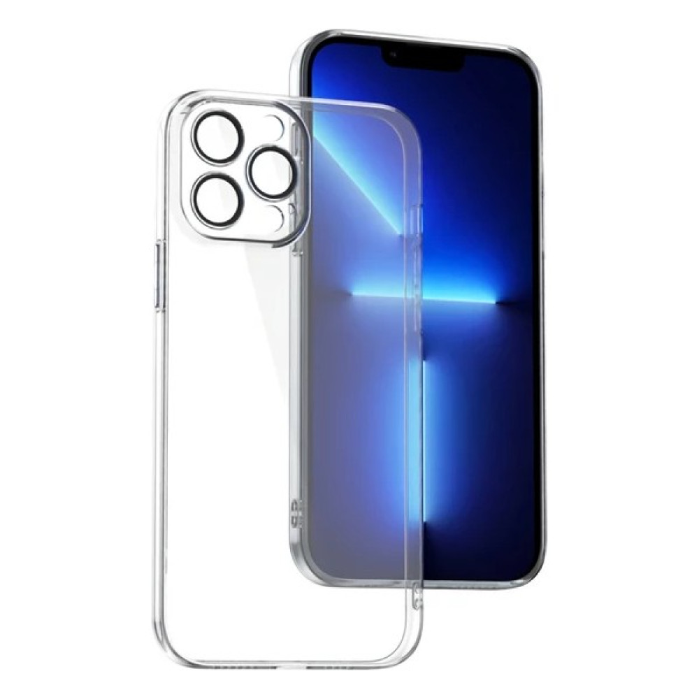 Cepotto iPhone 13 Pro Max Kılıf 3D Kamera ve Lens Korumalı Ultra Lüks Razer Platin Silicone Case - Şeffaf Cep Telefonu Kılıfı Fiyatı