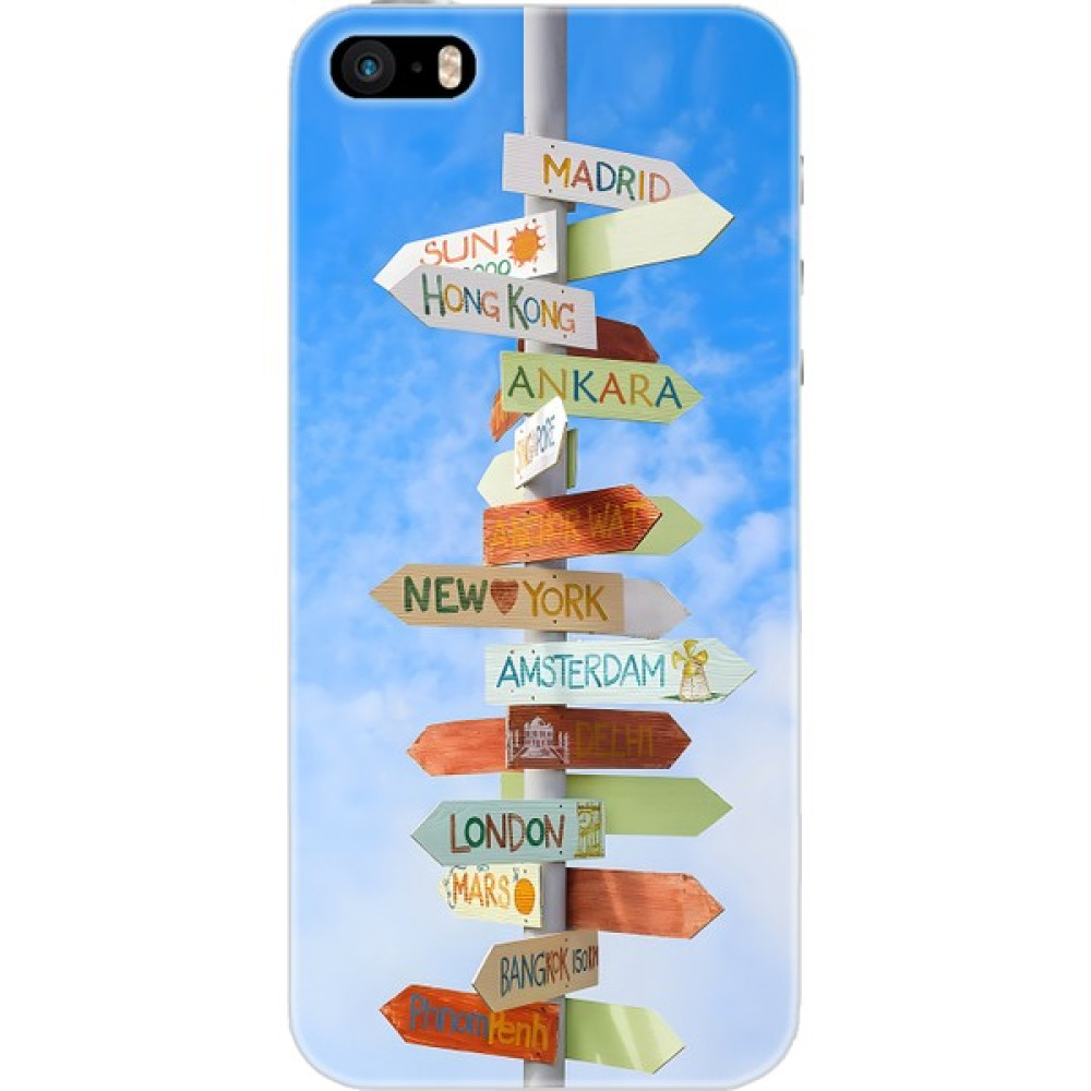 Ceppare Apple iPhone 6 Plus / 6s Plus Kılıf Desen Baskılı Silikon Şehir Tabelaları STK:703 - Desenli - iPhone 6 Plus/6S Plus Cep Telefonu Kılıfı Fiyatı
