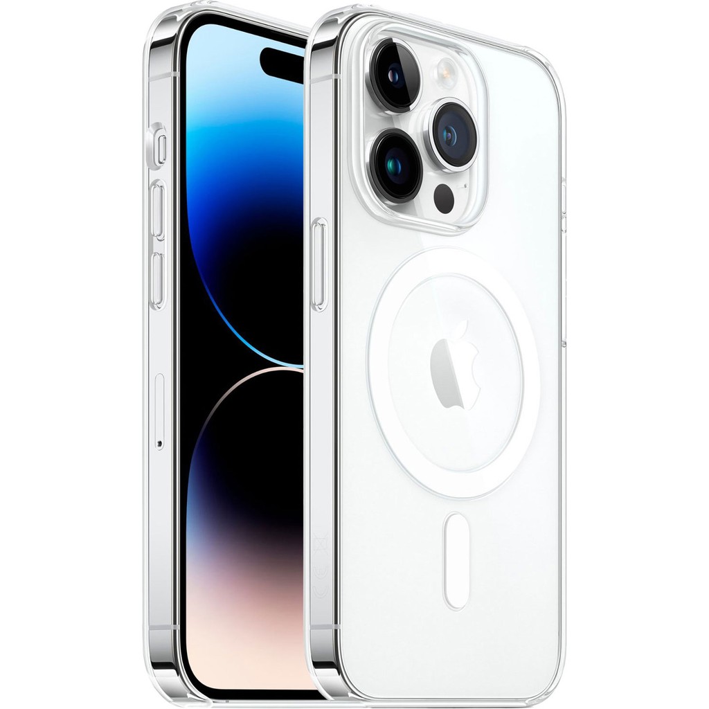 CepStok Apple iPhone 14 Pro Kılıf Şeffaf Sararmaz Kristal Magsafe Altı Açık Sert Pc Premium Kapak Cep Telefonu Kılıfı Fiyatı