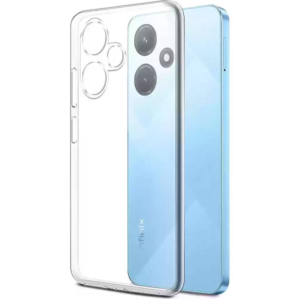 CepStok Infinix Hot 30 Play Kılıf Şeffaf Kamera Korumalı Esnek Yumuşak Silikon - İnfinix Hot 30 Play Cep Telefonu Kılıfı Fiyatı