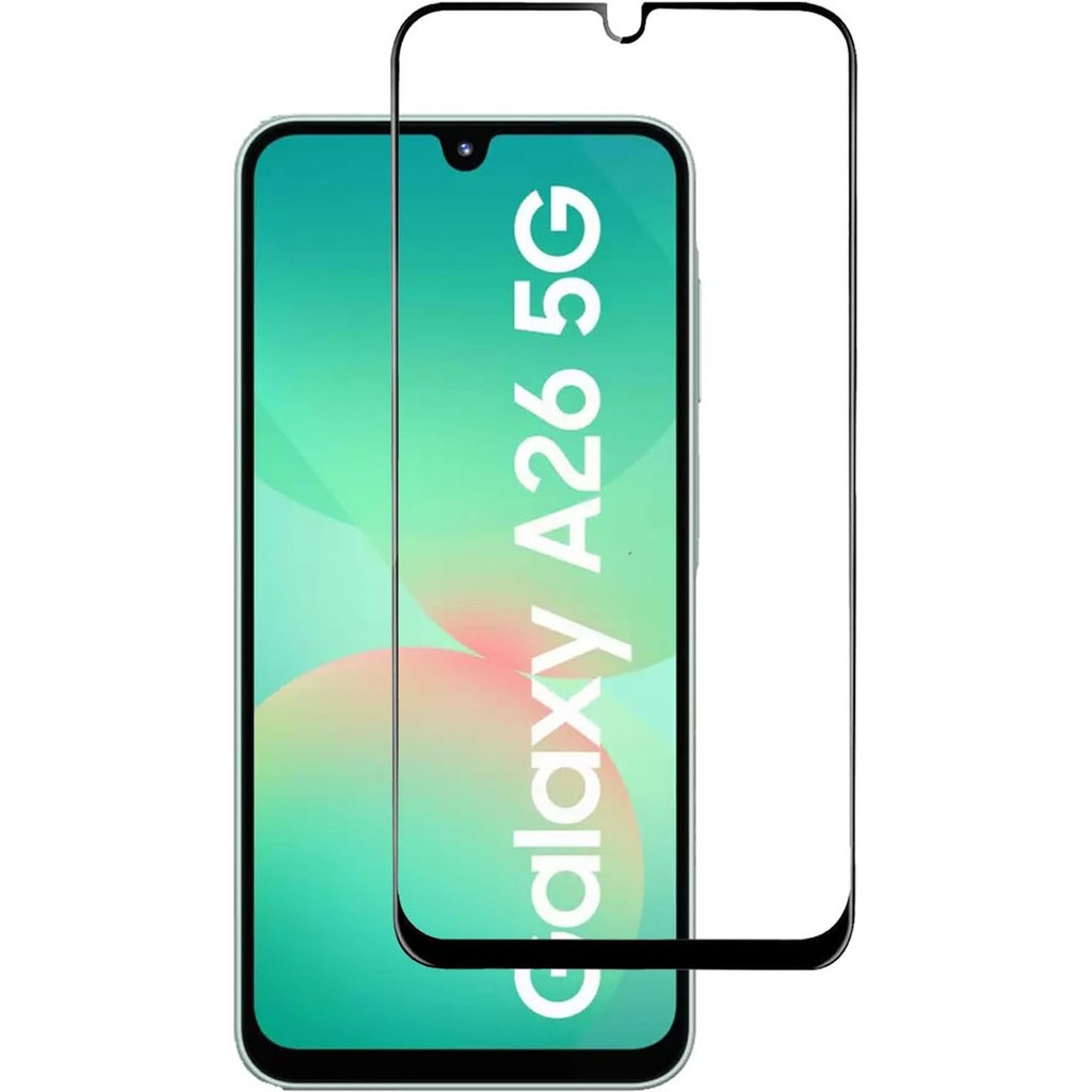 CepStok Samsung Galaxy A26 5g Kırılmaz Cam 5d Tam Kaplayan Temperli Ekran Koruyucu - Siyah - Şeffaf Cep Telefonu Ekran Koruyucusu Fiyatı