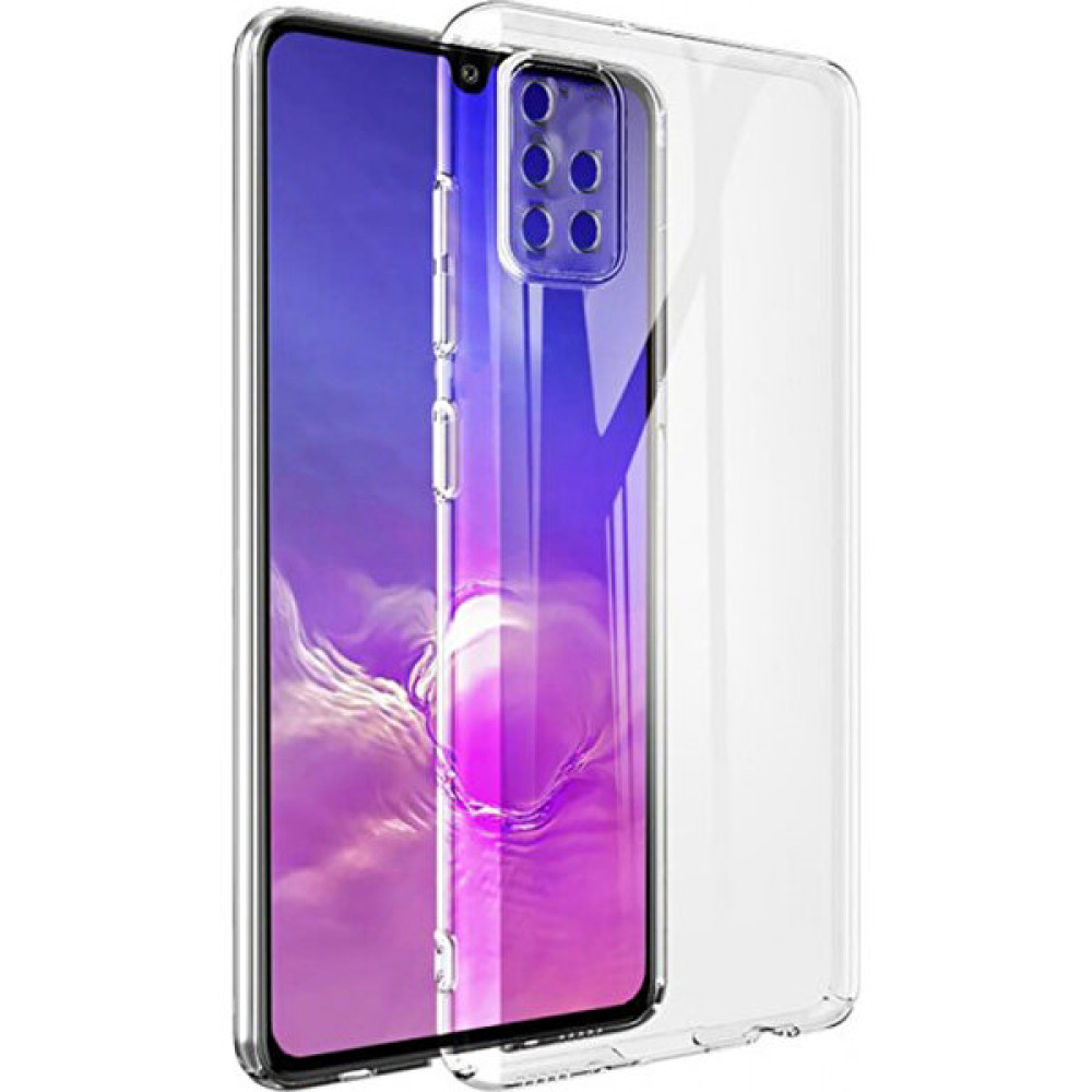 CepStok Samsung Galaxy A51 Kılıf Şeffaf Silikon Kamera Lens Korumalı Tıpalı Cep Telefonu Kılıfı Fiyatı