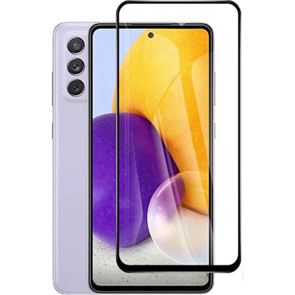CepStok Samsung Galaxy A52 Kırılmaz Cam 5d Tam Kaplayan Temperli Ekran Koruyucu - Siyah - Şeffaf Cep Telefonu Ekran Koruyucusu Fiyatı