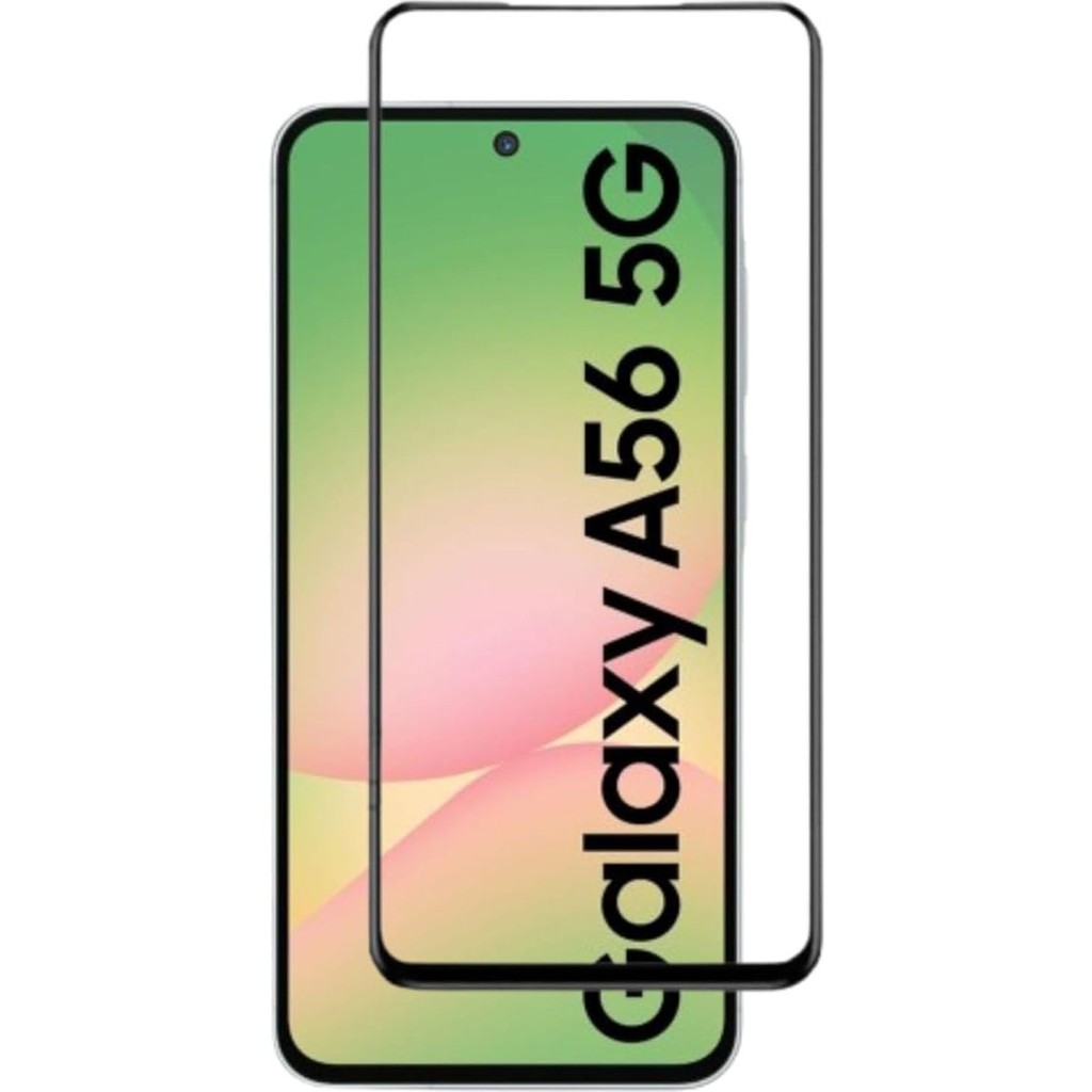 CepStok Samsung Galaxy A56 5g Kırılmaz Cam 5d Tam Kaplayan Temperli Ekran Koruyucu - Siyah - Şeffaf Cep Telefonu Ekran Koruyucusu Fiyatı
