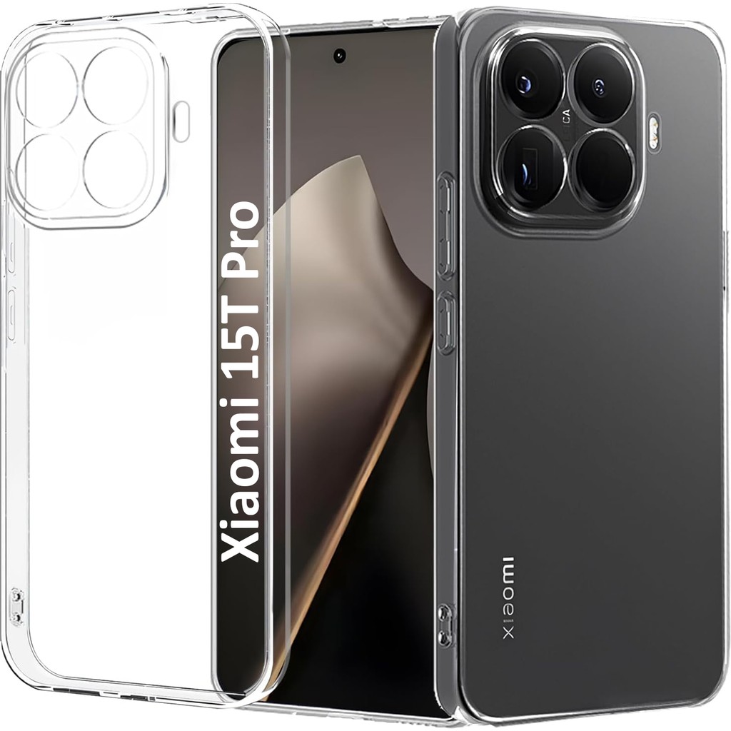 CepStok Xiaomi 15T Pro Kılıf Şeffaf Kamera Korumalı Esnek Yumuşak Silikon - Mi 15T Pro Cep Telefonu Kılıfı Fiyatı