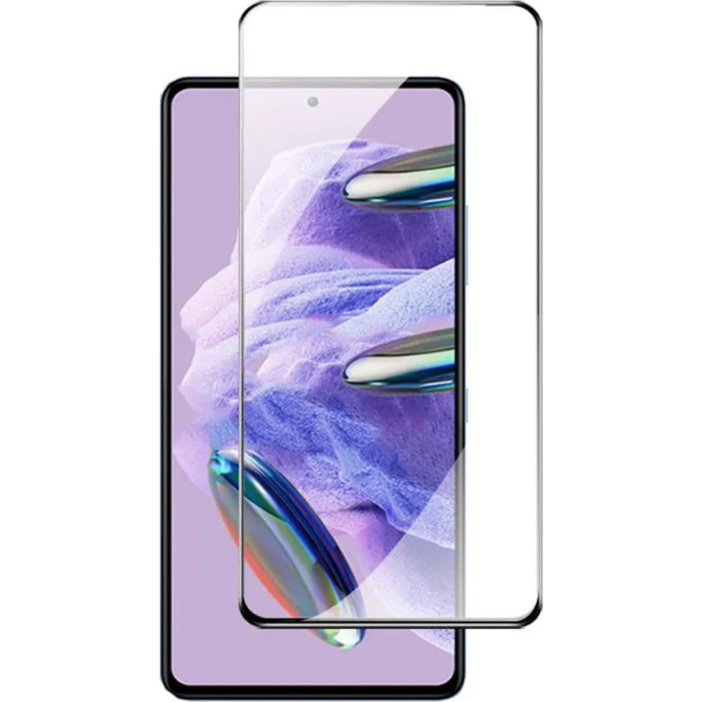 CepStok Xiaomi Redmi Note 12 Pro 5g Kırılmaz Cam 5d Tam Kaplayan 9h Temperli Ekran Koruyucu - Siyah - Şeffaf Cep Telefonu Ekran Koruyucusu Fiyatı