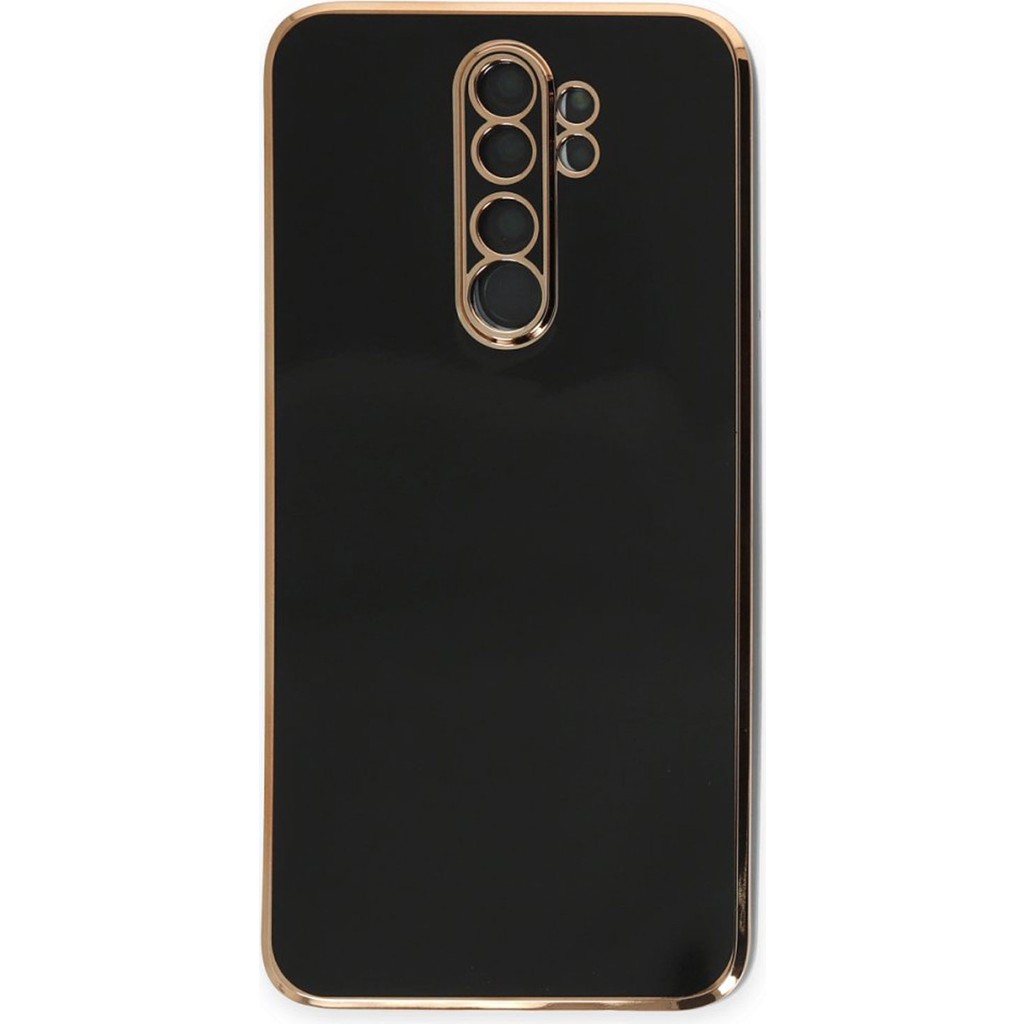 CepStok Xiaomi Redmi Note 8 Pro Kılıf Kenar Detaylı Yumuşak Parlak Silikon - Siyah Cep Telefonu Kılıfı Fiyatı