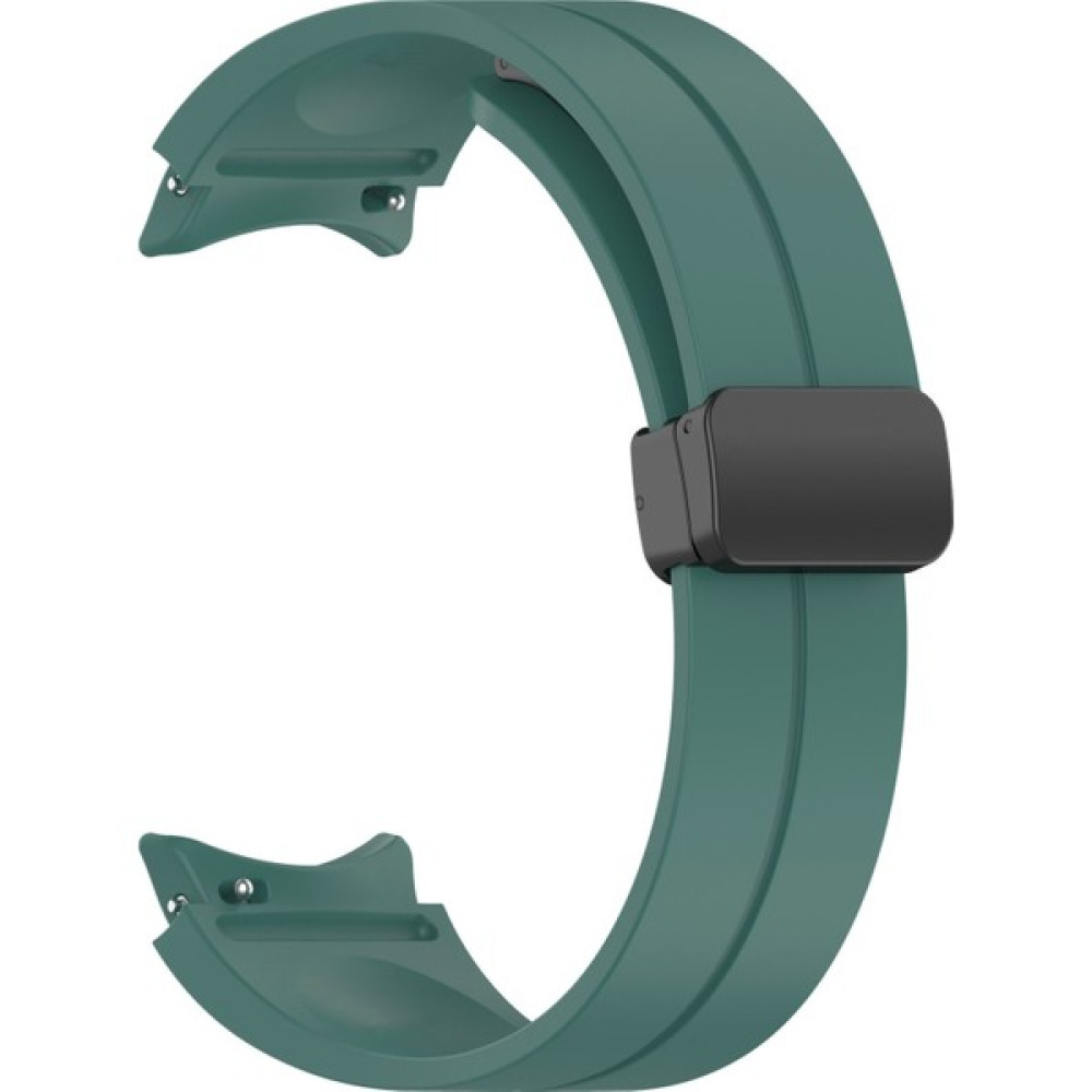 Cepustik Telefon Aksesuarları Galaxy Watch 5 40MM Zore Krd-84 Silikon Kordon - Koyu Yeşil Giyilebilir Teknoloji Aksesuarları Fiyatı