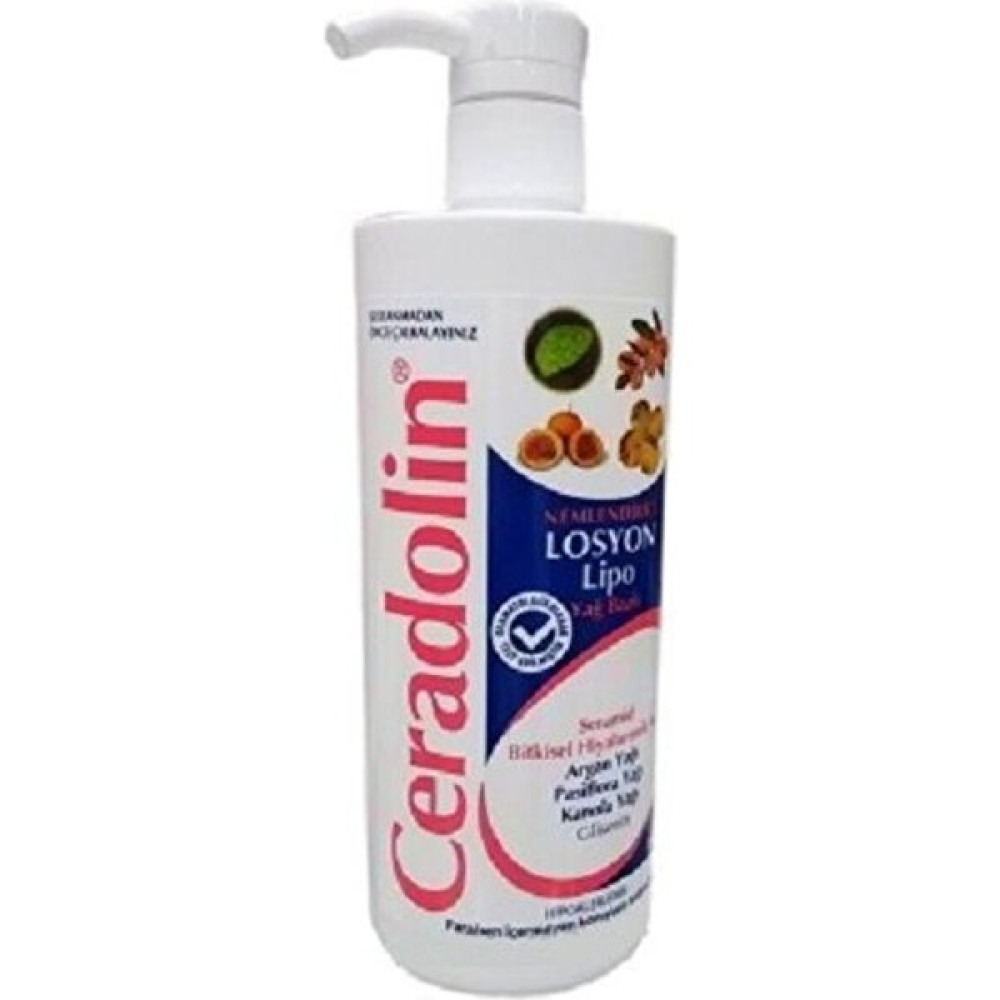 Ceradolin Lipo 500ML Yağ Bazlı Nemlendirici Losyon Nemlendiriciler Fiyatı