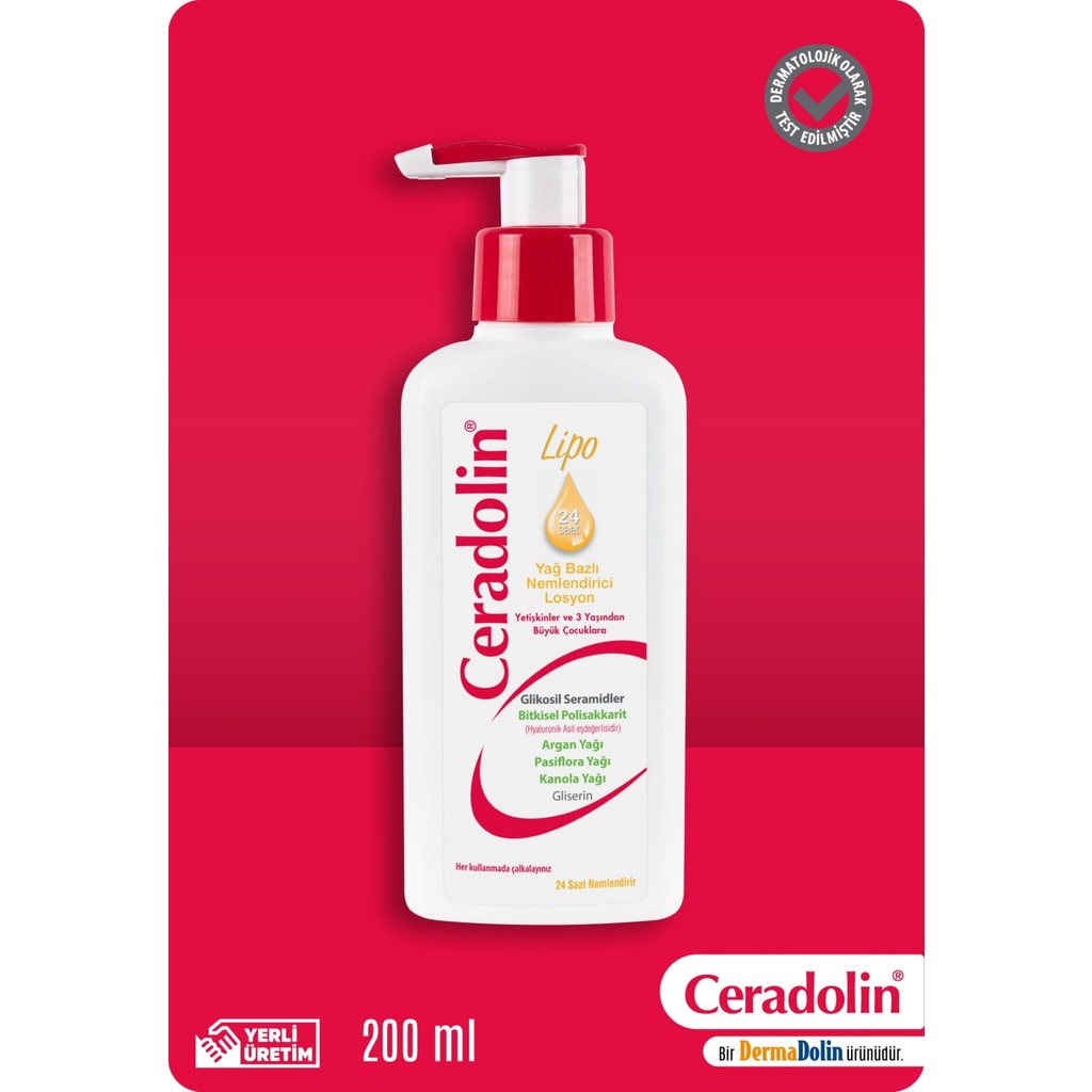 Ceradolin Lipo Yağ Bazlı Nemlendirici Losyon 200 ml Diğer Fiyatı