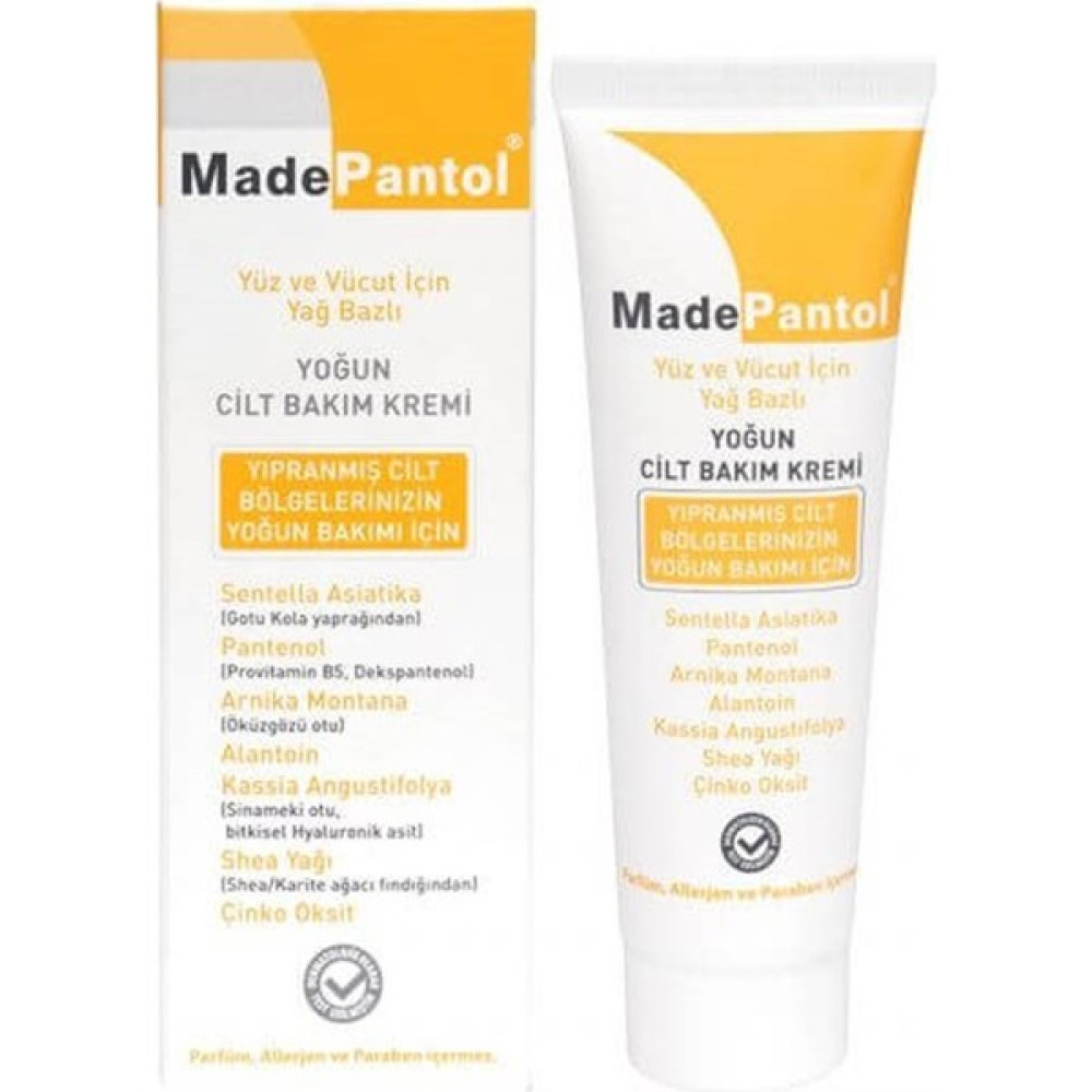 Ceradolin Madepantol Yağ Bazlı Yoğun Cilt Bakım Kremi 50 ml (DDN101) Nemlendiriciler Fiyatı