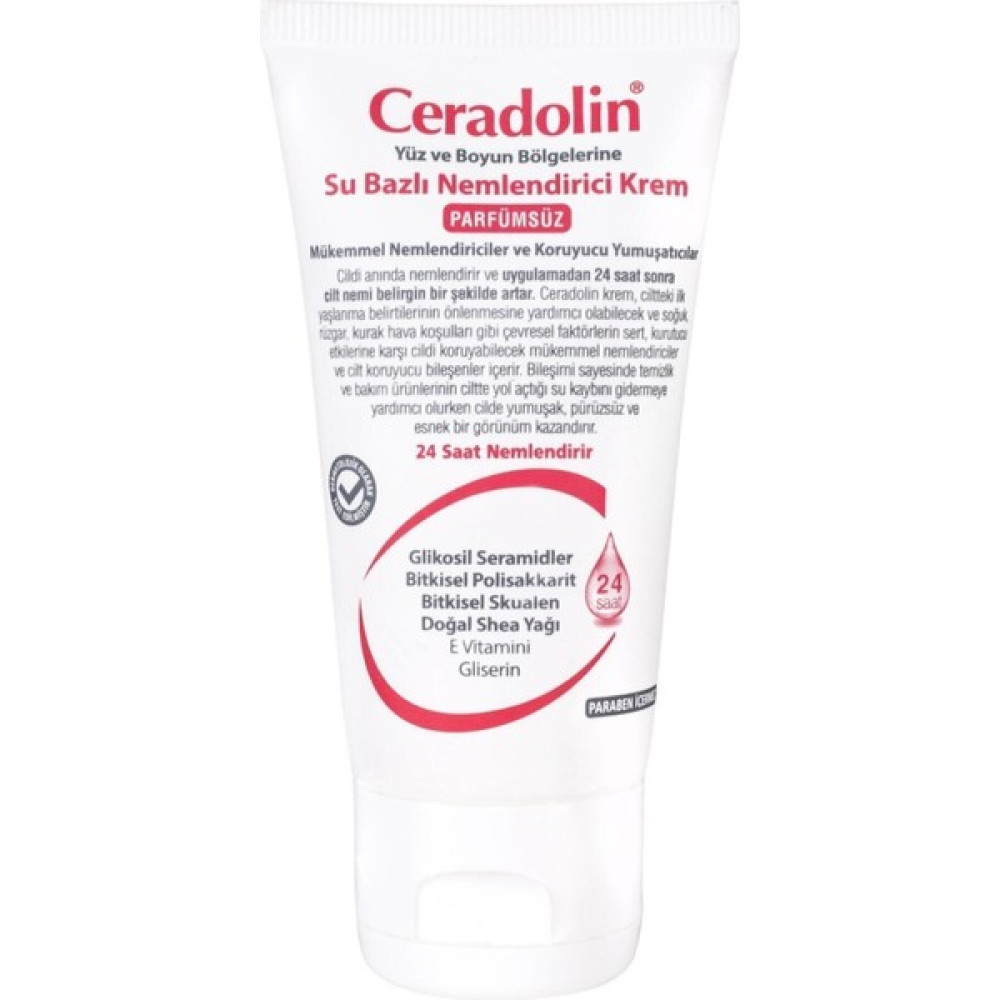 Ceradolin Parfümsüz Su Bazlı Nemlendirici Krem 50 ml Nemlendiriciler Fiyatı