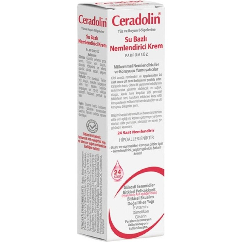 Ceradolin Su Bazlı Nemlendirici Krem 40ML Nemlendiriciler Fiyatı