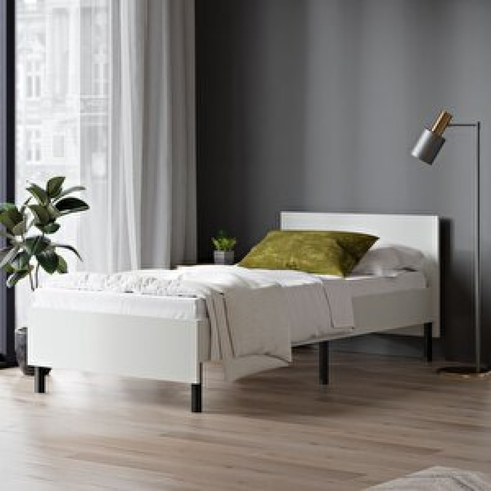Ceramical Kr1 90x190 Cm Metal Karyola Tek Kişilik, Baza - Yatak Hariç - Beyaz Karyola Fiyatı