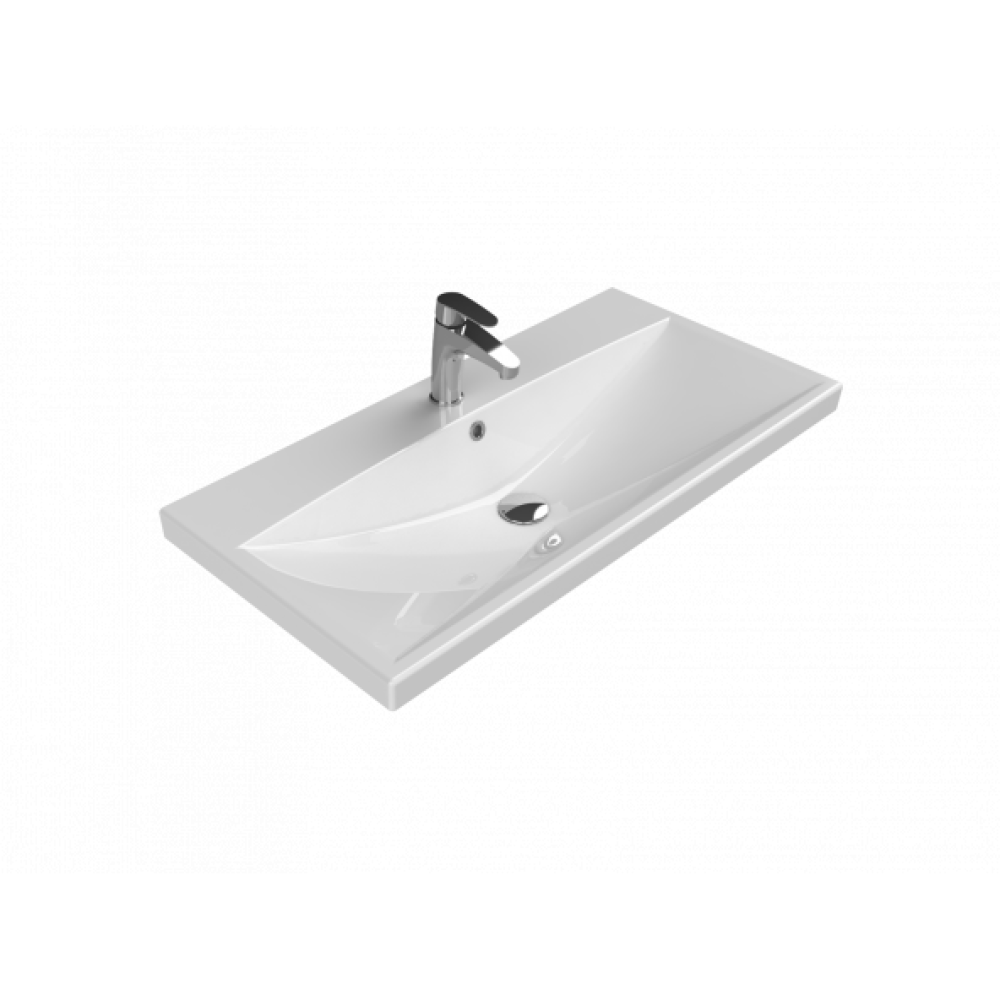 Cerastyle Turkuaz Elite Etajerli Lavabo 90X45 Cm Lavabo Fiyatı