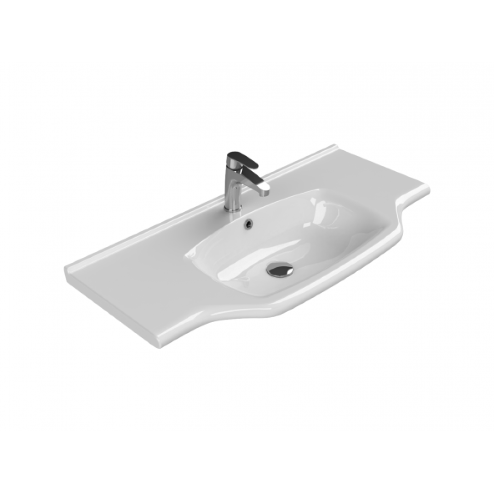 Cerastyle Turkuaz Yenı Klasık Etajerlı Lavabo 100X48 Cm Lavabo Fiyatı