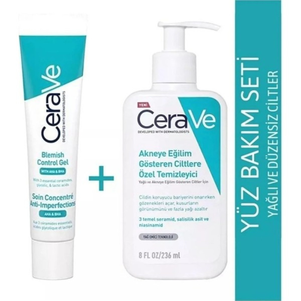 Cerave Akneye Eğilim Gösteren Ciltler Için Yüz Bakım Seti CERAVE.901 Makyaj Temizleyicileri Fiyatı