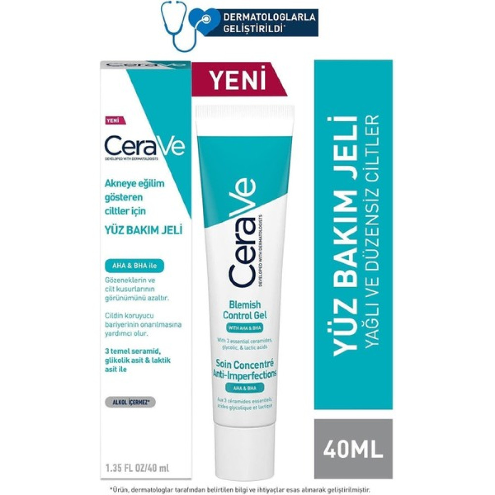 Cerave Blemish Control Gel 40 ml Cilt Temizleme ve Peeling Fiyatı