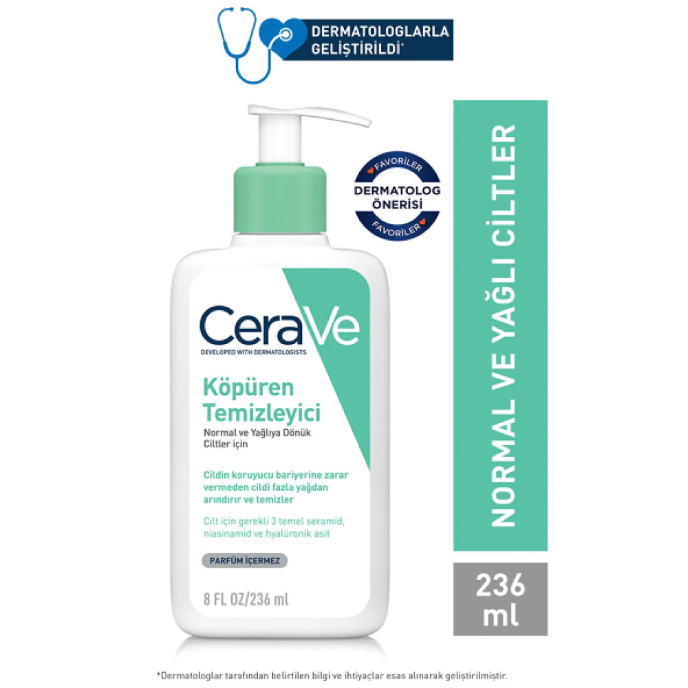 Cerave Foaming Cleanser 236 Ml Cilt Temizleme ve Peeling Fiyatı