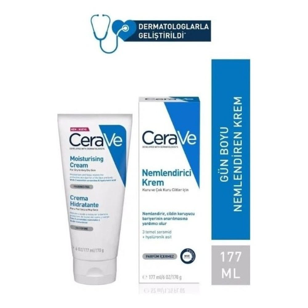 Cerave Moisturising Cream 177 ml Nemlendirici Bakım Kremi Nemlendiriciler Fiyatı
