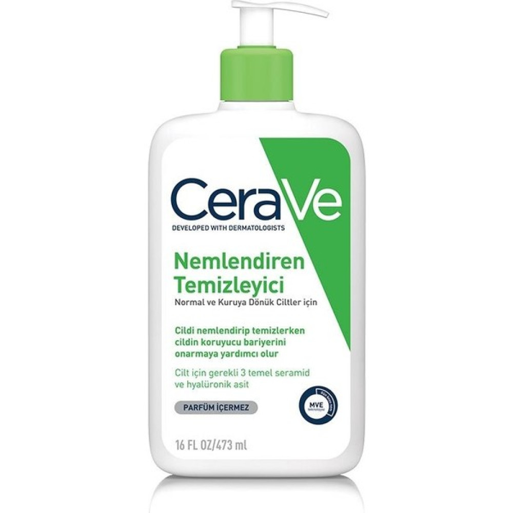 Cerave Nemlendiren Temizleyici 473 ml Duş Jelleri ve Banyo Köpükleri Fiyatı