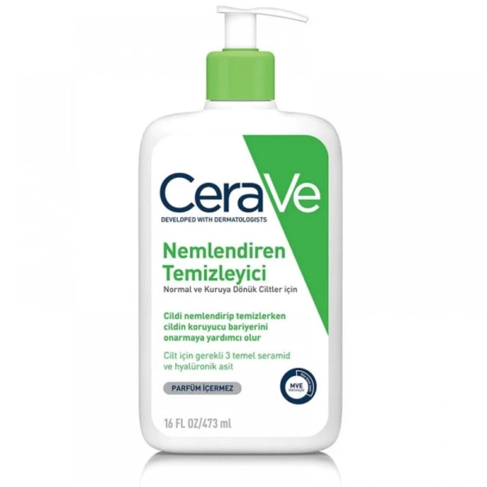 Cerave Normal Ve Kuruya Donuk Ciltler Icin Nemlendiren Temizleyici 473 Ml Cilt Temizleme ve Peeling Fiyatı
