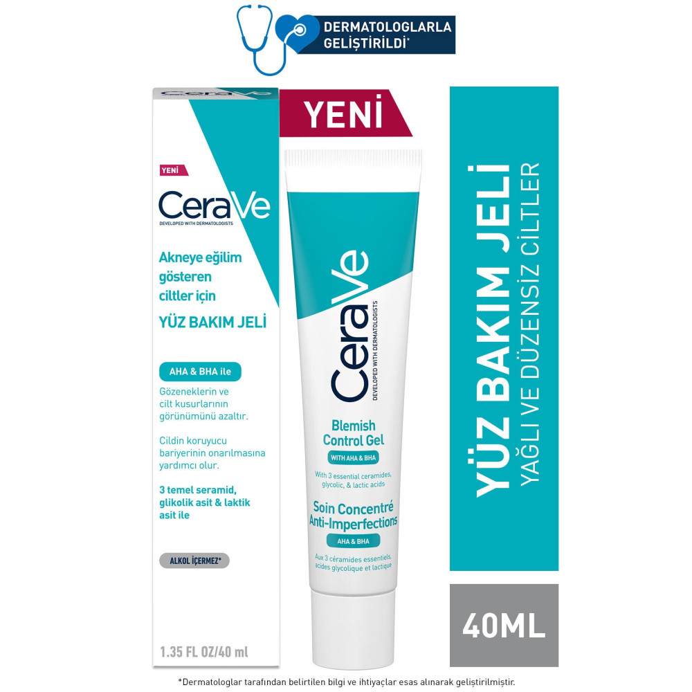 CeraVe Yağlı Ve Düzensiz Cilter Için Yüz Bakım Jeli 40 ml Cilt ve Yüz Bakımı Fiyatı