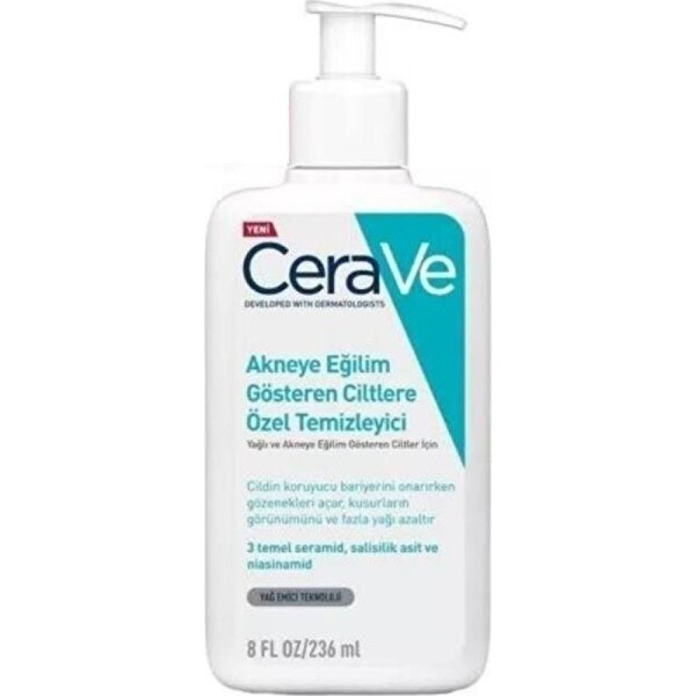 Cerave Ye Eğilimli Ciltlere Özel Temizleyici 236 ml Makyaj Temizleyicileri Fiyatı