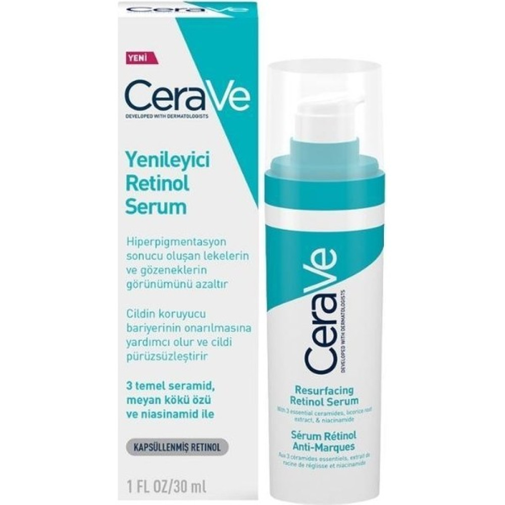 CeraVe Yenileyici Retinol Serum Yağlı ve Düzensiz Ciltler Için 30 ml Anti-Aging / Yaşlanma Karşıtı Fiyatı