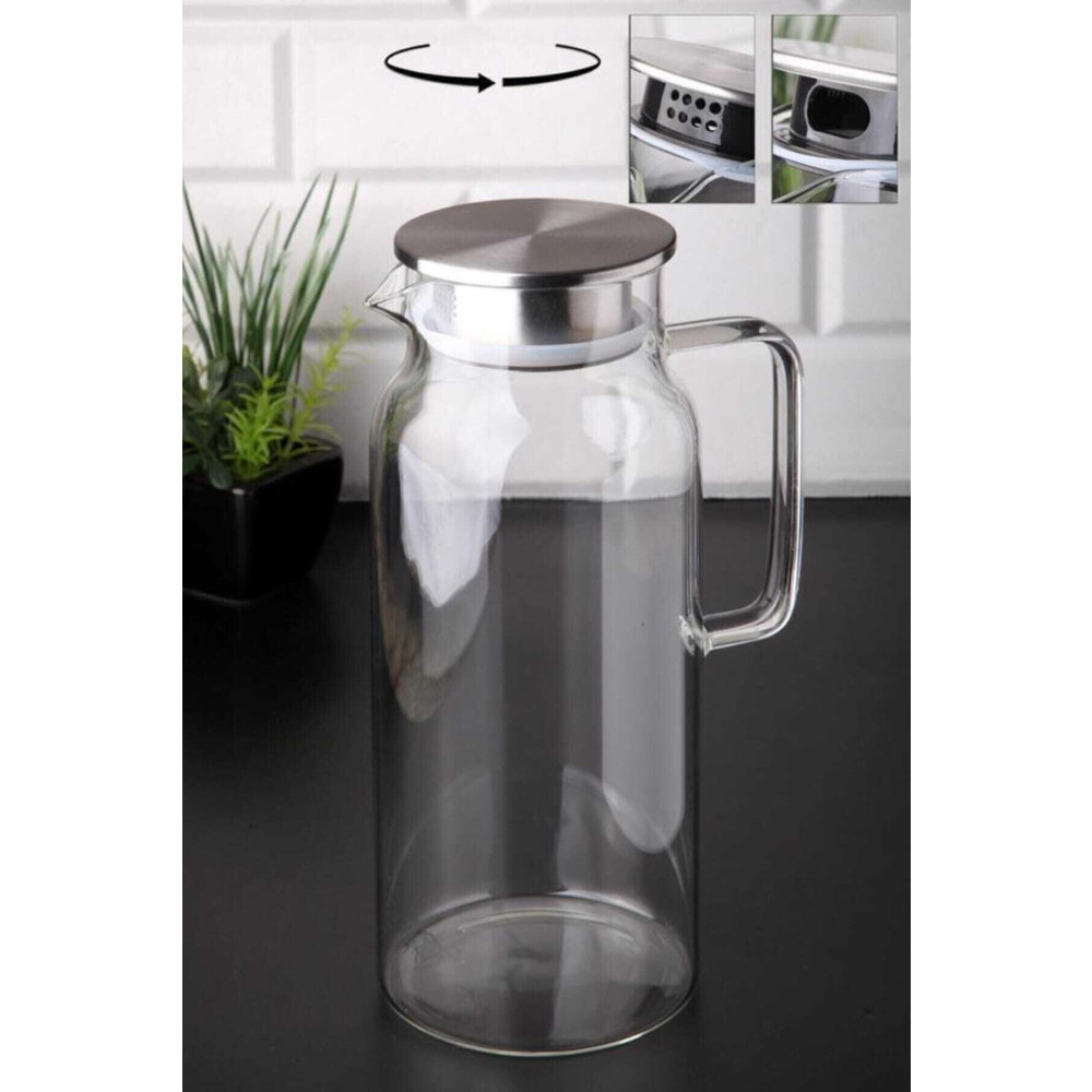çerçi Borosilikat Cam Sürahi 2 Litre Sürahi Fiyatı