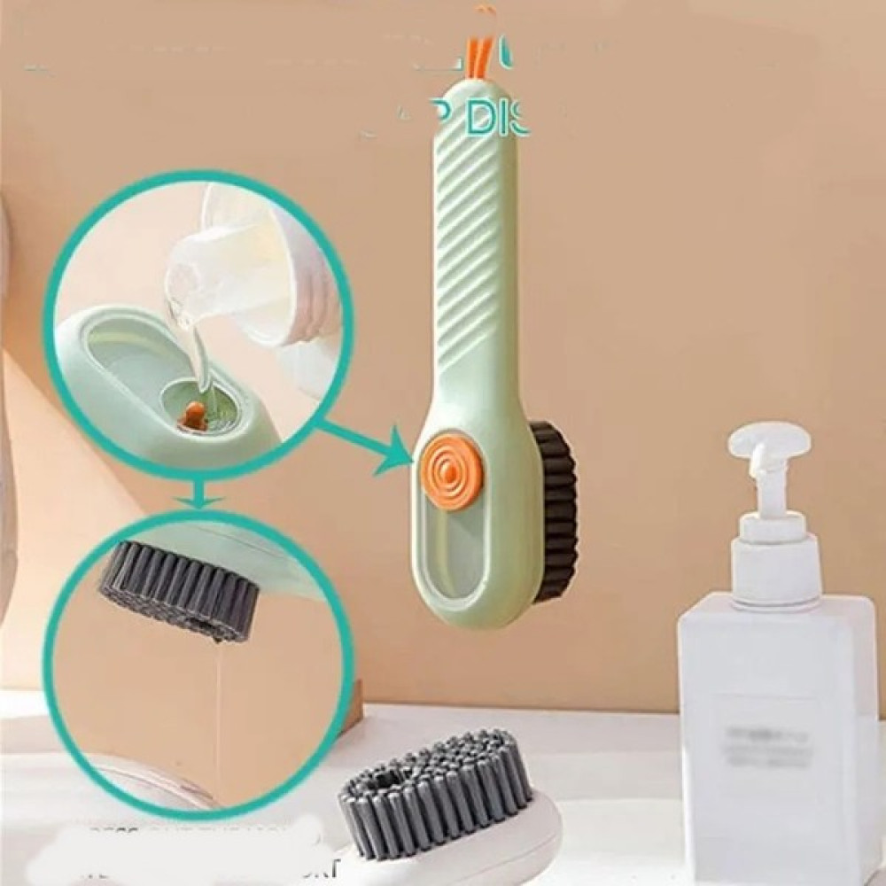 Çerçici Deterjan Hazneli Süet Bot Ayakkabı Temizleme Fırçası Mutfak Banyo Fırçası Çok Amaçlı Klozet Fırçası Fiyatı