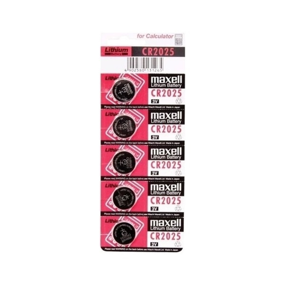 Çerçici Maxell CR2025 3V Lityum Düğme Pil 5'li Paket Oto Boyaları Fiyatı
