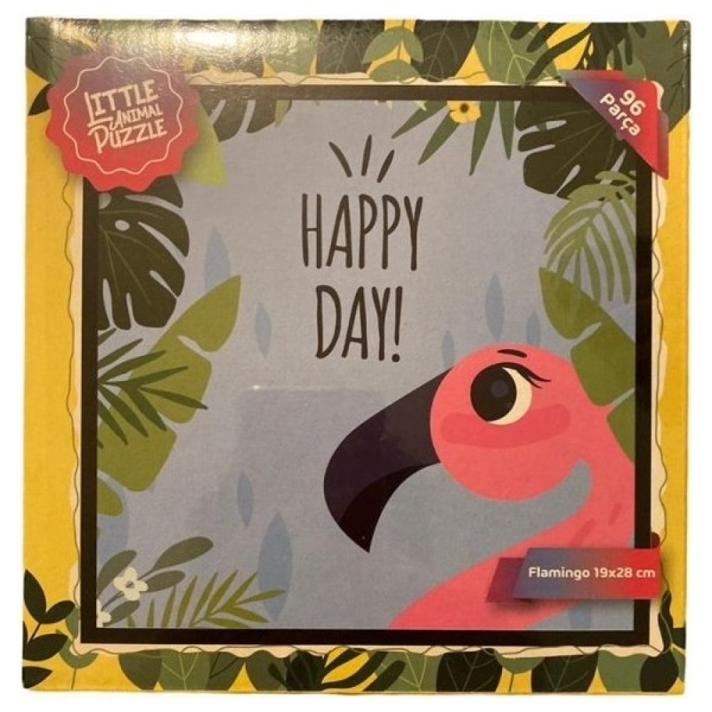 Ceren Lilart Puzzle Little Animal Serisi 96 Parça - Flamingo Eğitici Oyuncak Fiyatı
