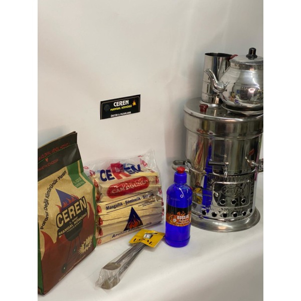 Ceren Mangal 5lt Semaver Set Bahçe Aksesuarı Fiyatı