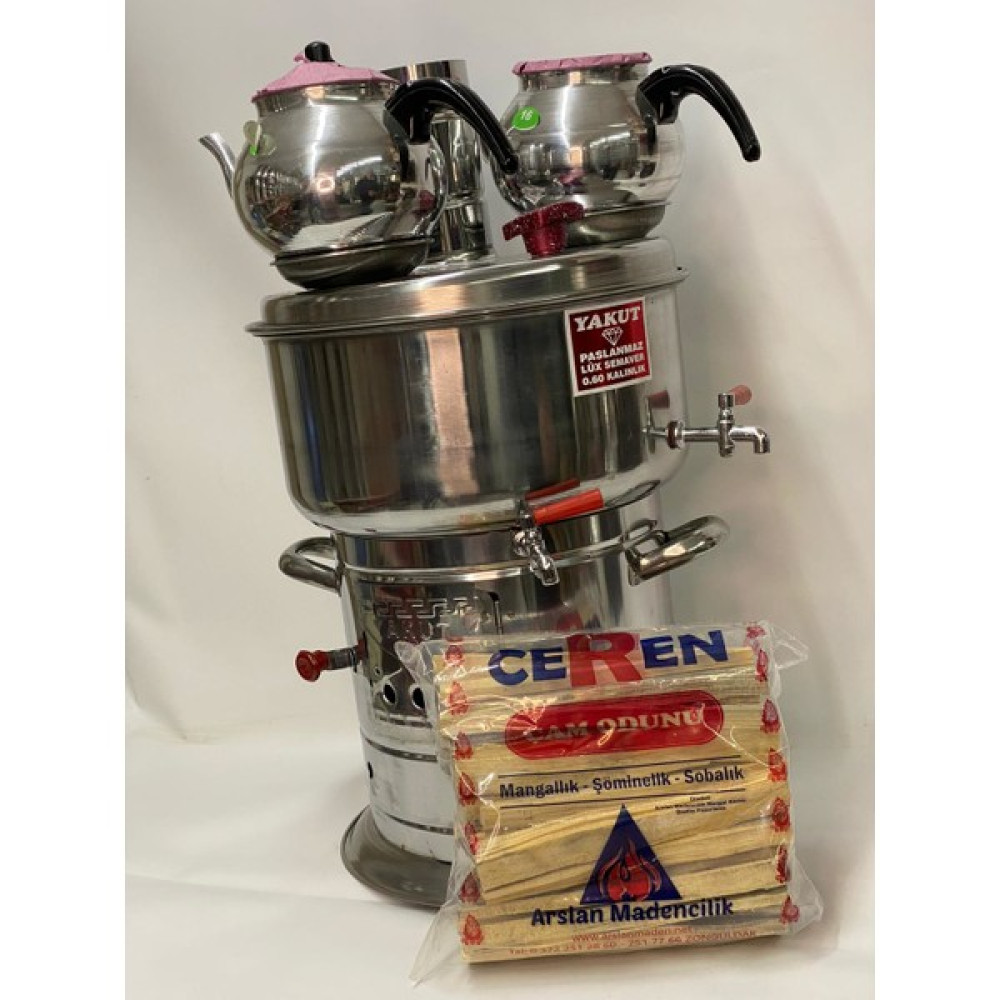 Ceren Mangal Çift Musluk  Lux Semaver 10 Lt Oto Boyaları Fiyatı