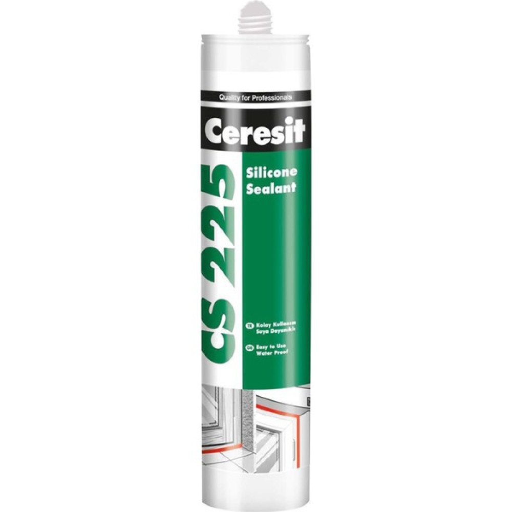 Ceresit Cs-225 Şeffaf Silikon 280 Ml. - 1 Adet Nalburiye & Hırdavat Fiyatı