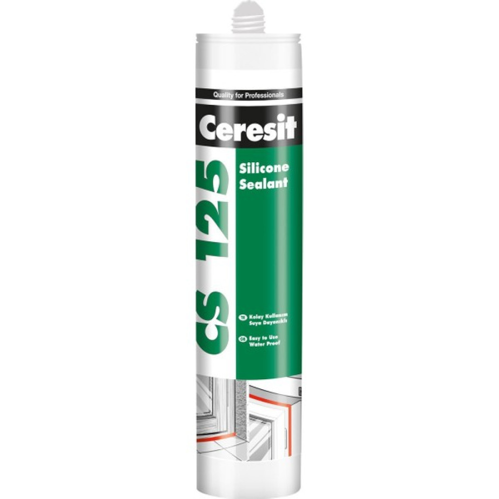 Ceresit CS 225 Silikon Mastik Şeffaf 280 GR. Nalburiye & Hırdavat Fiyatı