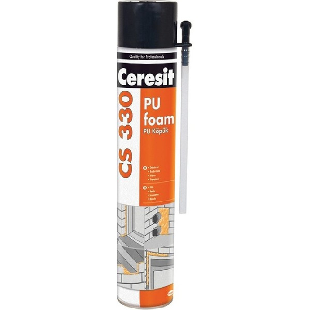 Ceresit CS330 Poliüretan Köpük 650 gr - 1 Adet Nalburiye & Hırdavat Fiyatı