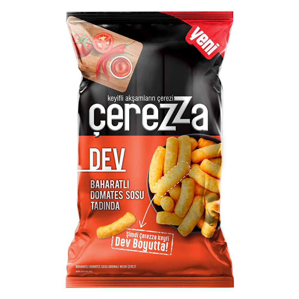 Çerezza Baharatlı Domatesli Dev Boy 150 G Cips Fiyatı